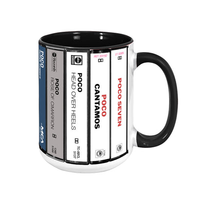 Poco Albums Cassette Collection Retro Accent Mug