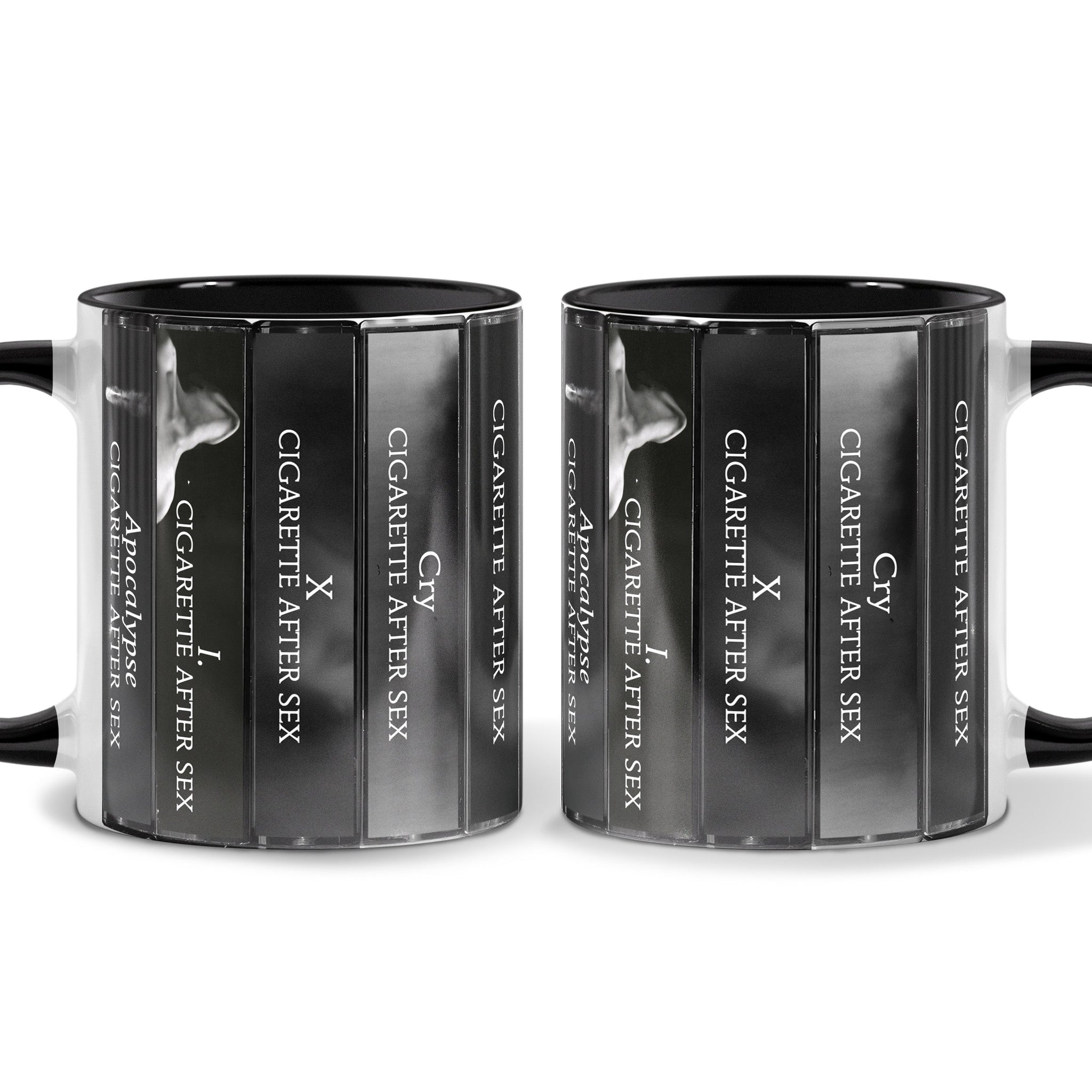 Cigarettes After Sex Albums Cassette Collection Retro Accent Mug