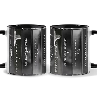 Cigarettes After Sex Albums Cassette Collection Retro Accent Mug