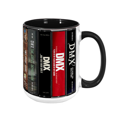 DMX Albums Cassette Collection Retro Accent Mug