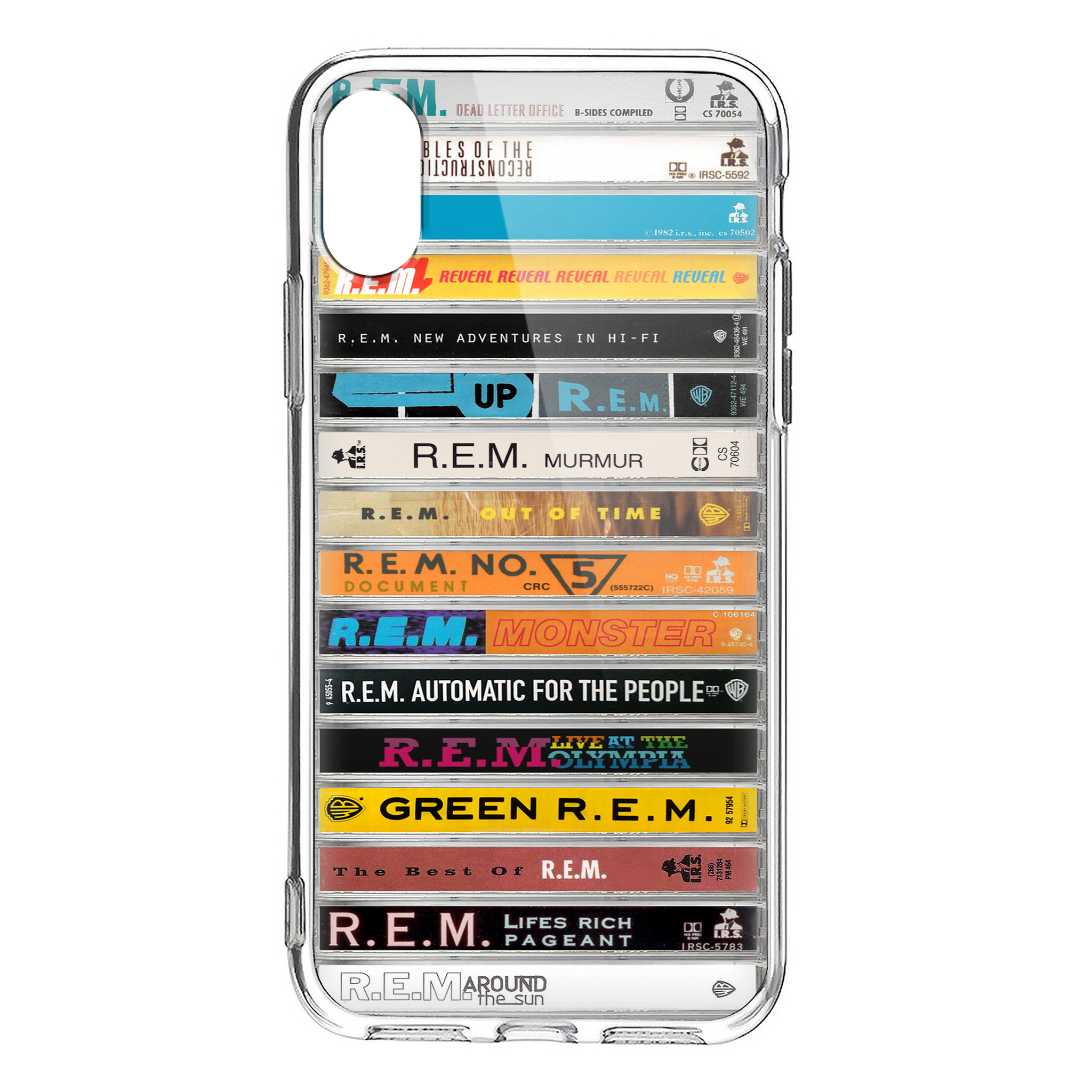 R.E.M Albums Cassette Collection Retro Phone Case