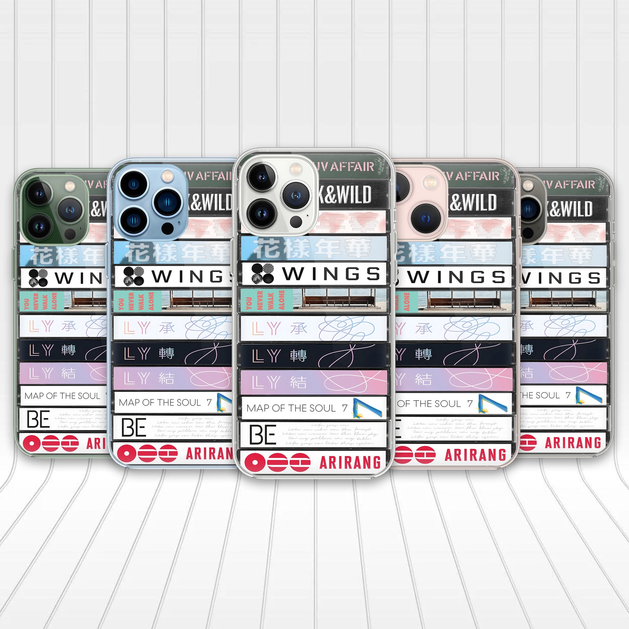 BTS Albums Collection Phone Case