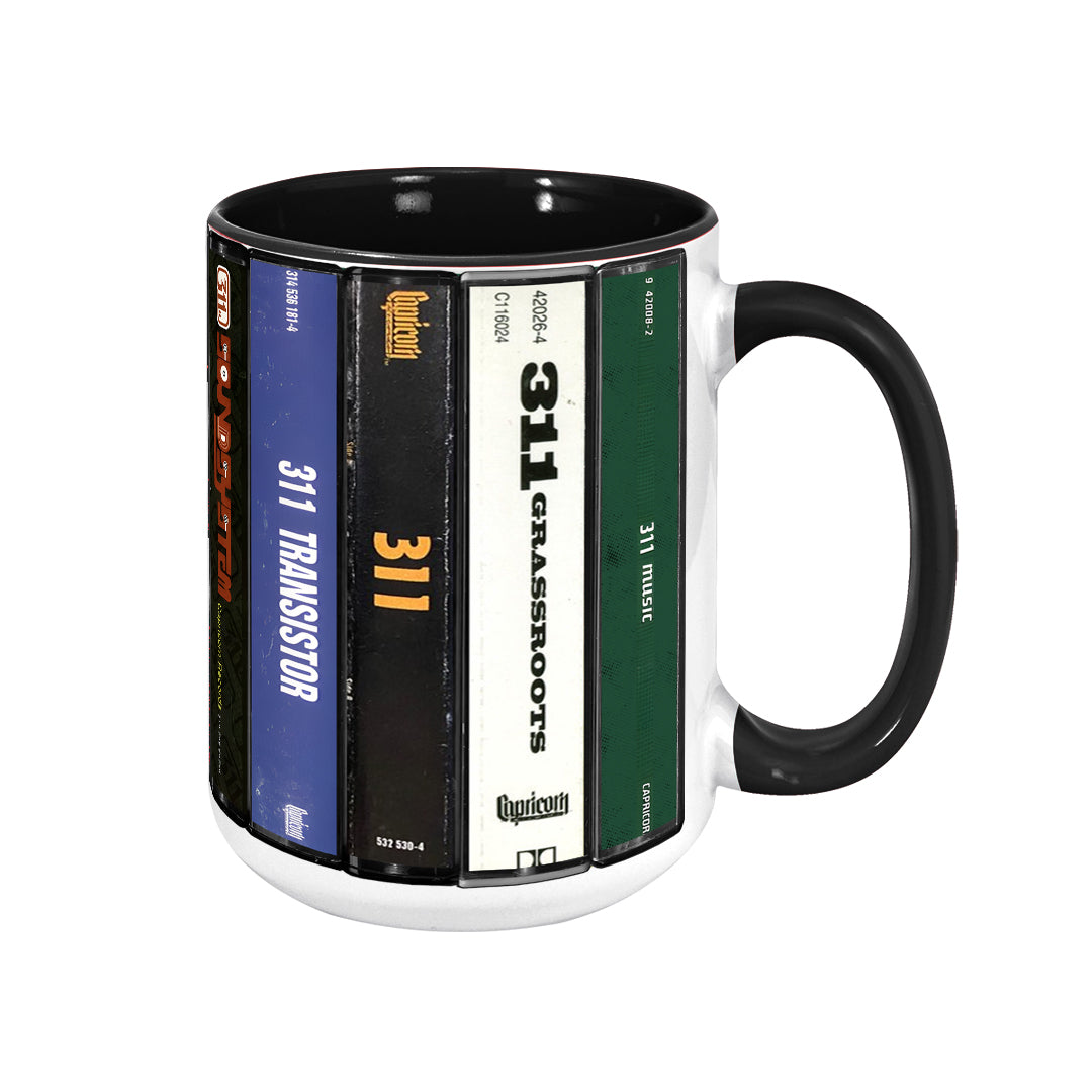 311 Albums Cassette Retro Collection Accent Mug