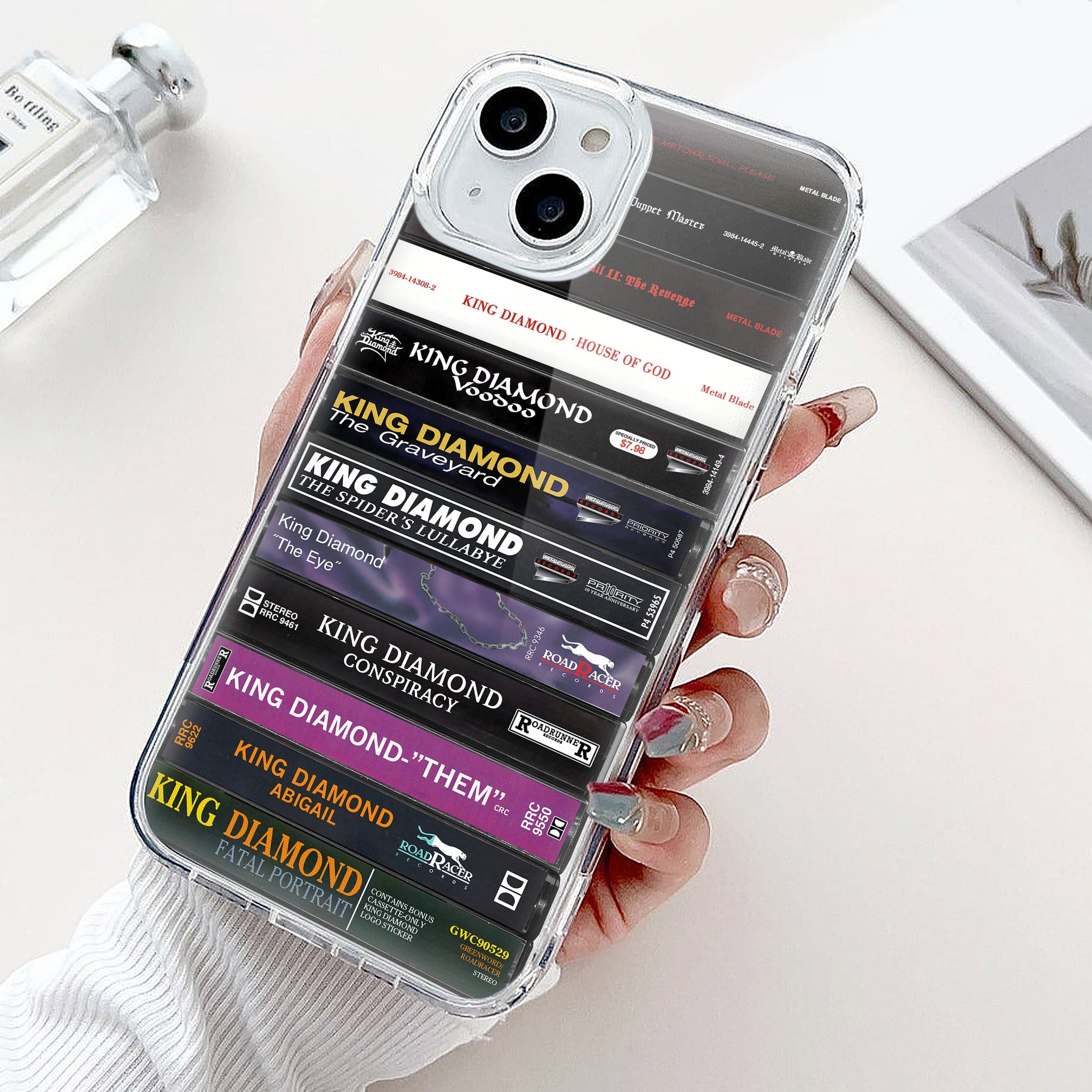 King Diamond Albums Cassette Collection Retro Phone Case