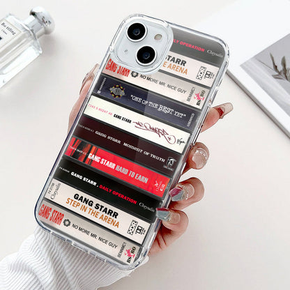 Gang Starr Albums Cassette Collection Retro Phone Case