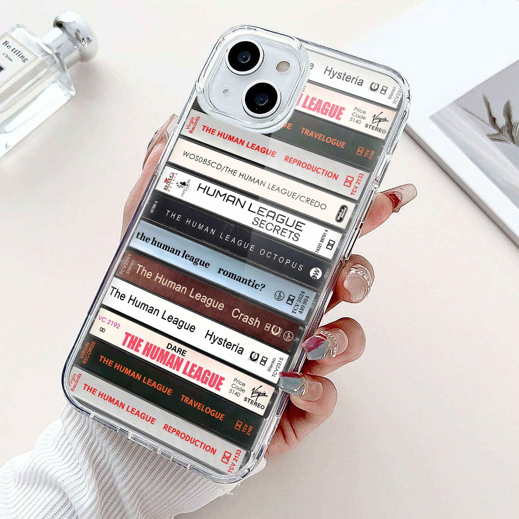 The Human League Albums Cassette Collection Retro Phone Case