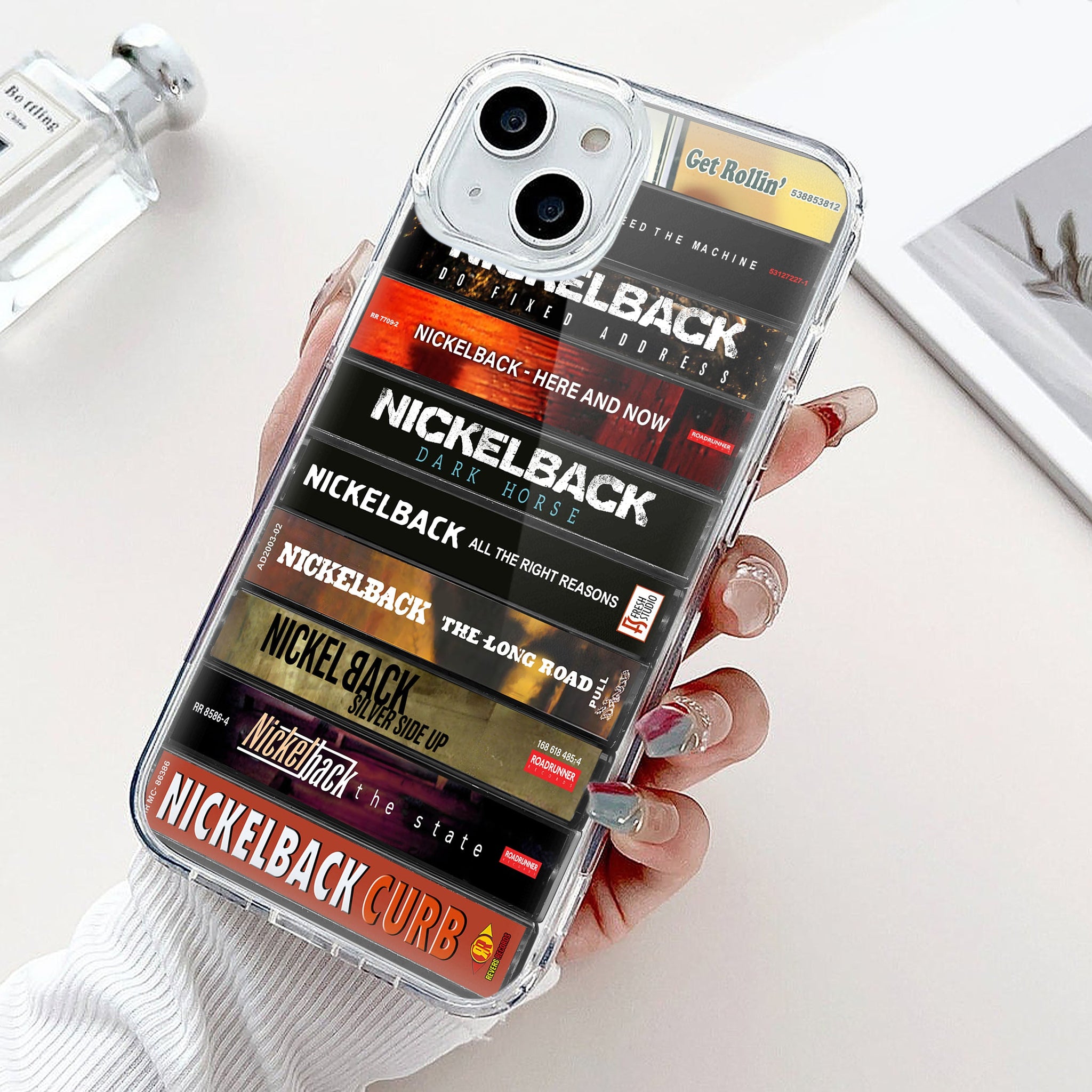 Nickelback Albums Cassette Collection Retro Phone Case