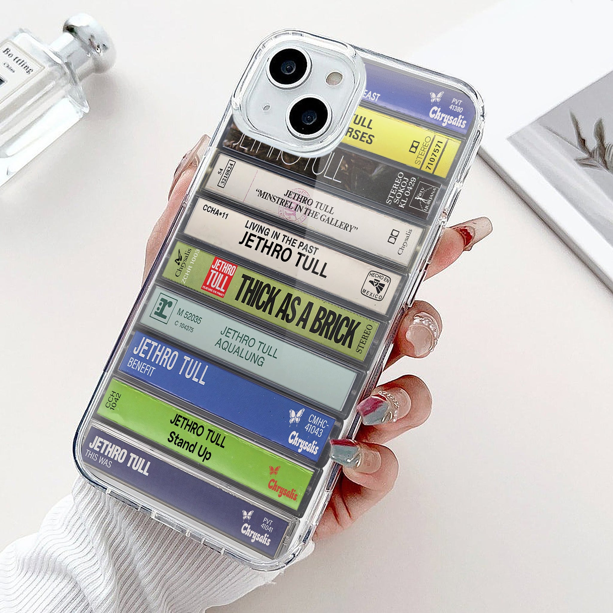 Jethro Tull Albums Cassette Collection Retro Phone Case