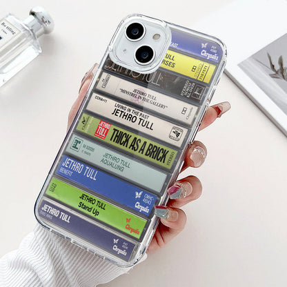 Jethro Tull Albums Cassette Collection Retro Phone Case