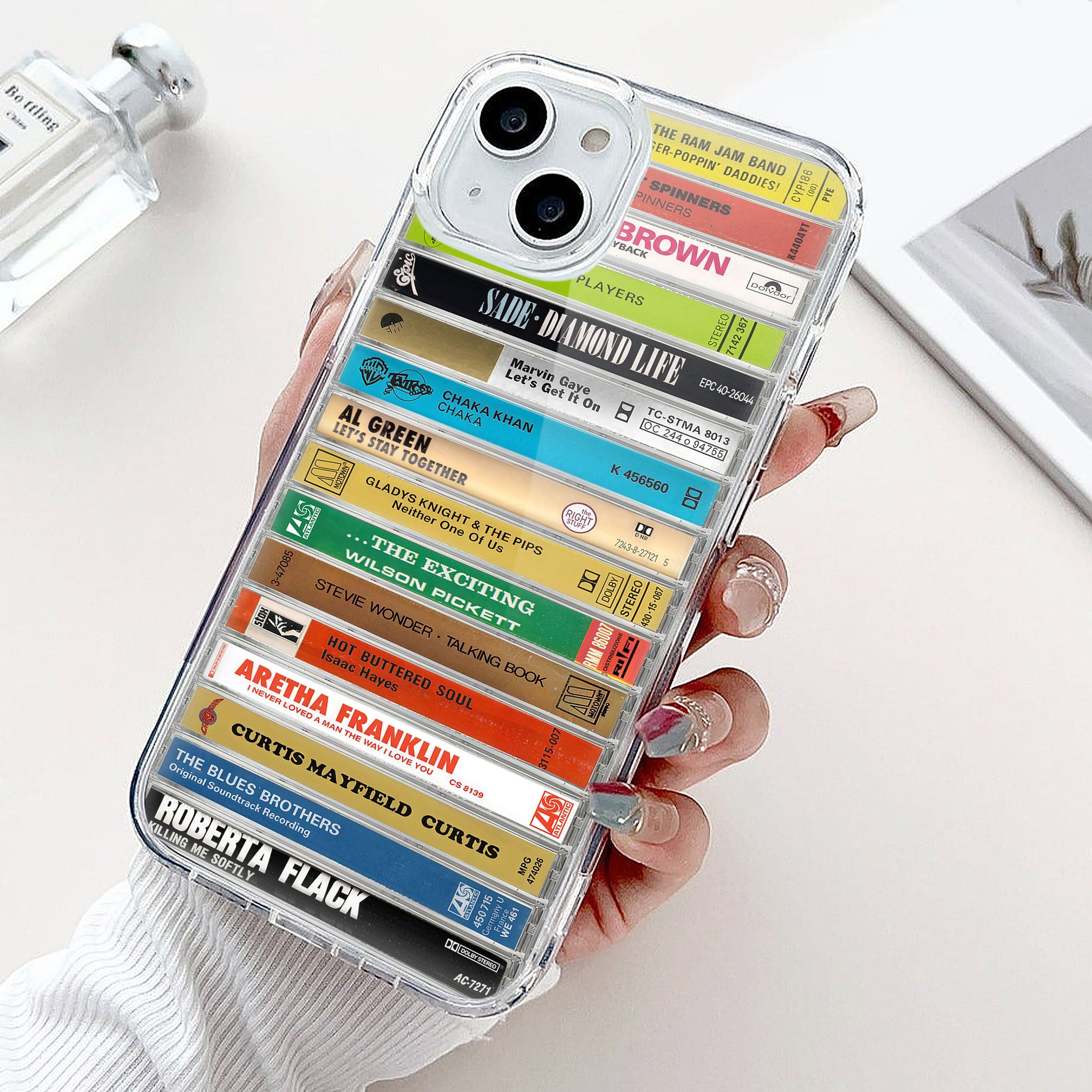 Retro Soul Albums Cassette Collection Retro Phone Case