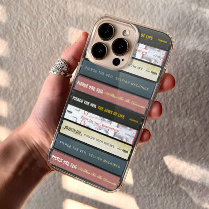 Pierce The Veil Albums Cassette Collection Retro Phone Case