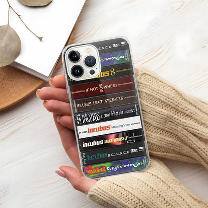 Incubus Albums Cassette Collection Retro Phone Case