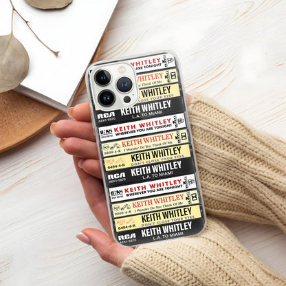 Keith Whitley Albums Cassette Collection Retro Phone Case