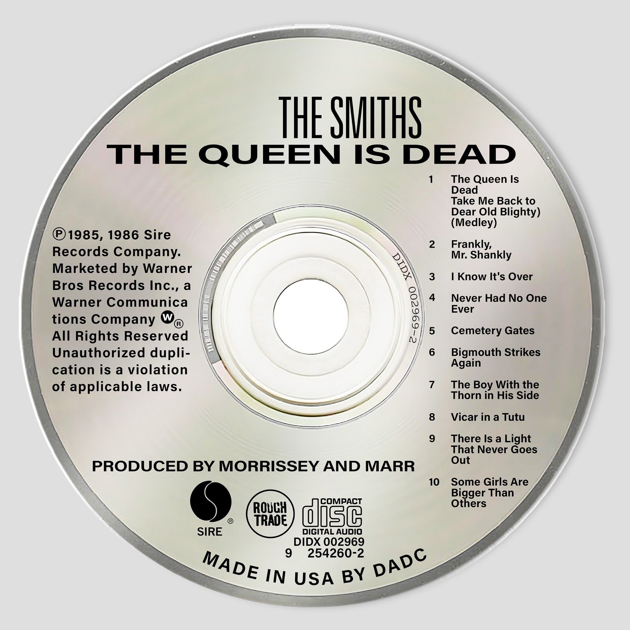The Queen Is Dead Albums CD Magnetic Phone Grip - The Smiths