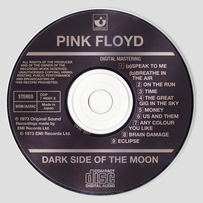 The Dark Side Of The Moon Albums CD Magnetic Phone Grip - Pink Floyd