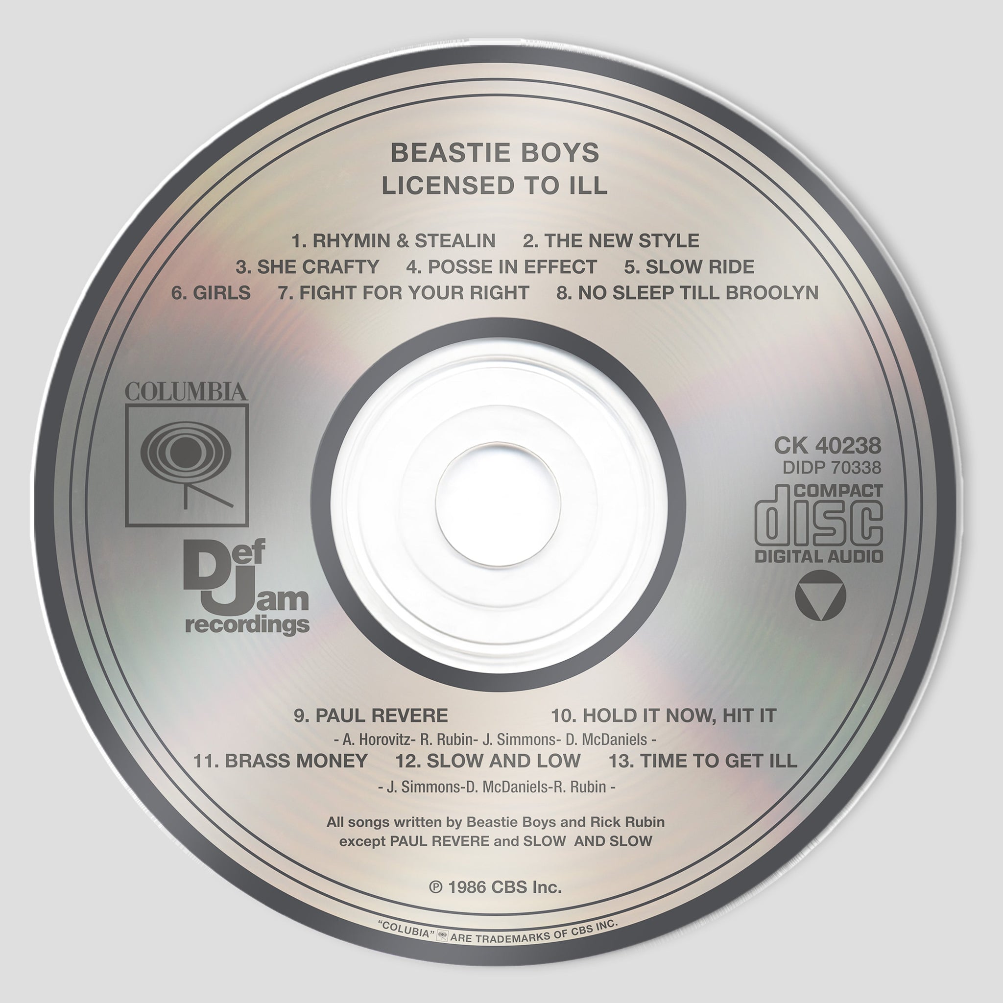 Licensed To Ill CD Magnetic Phone Grip - Beastie Boys