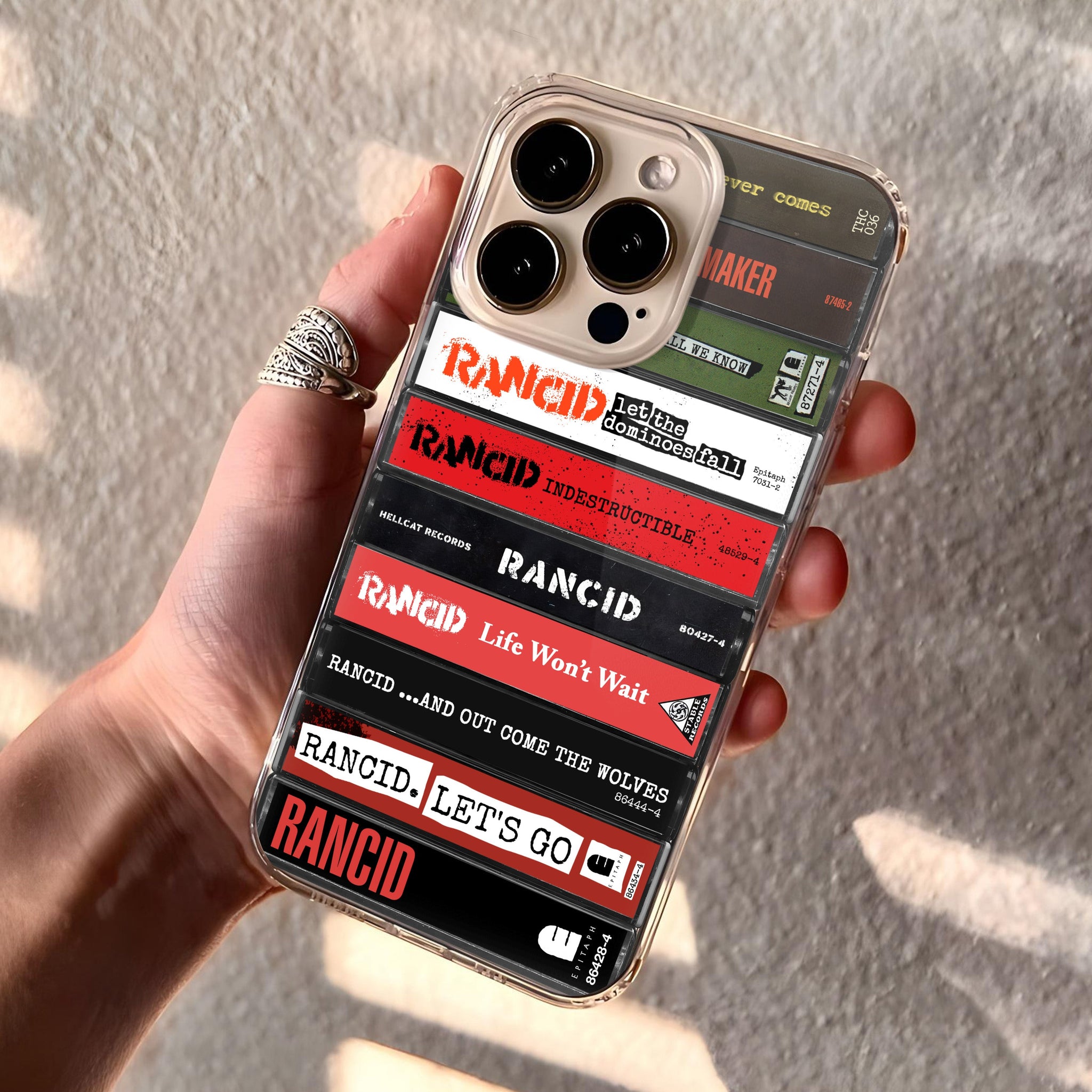 Rancid Albums Cassette Collection Retro Phone Case