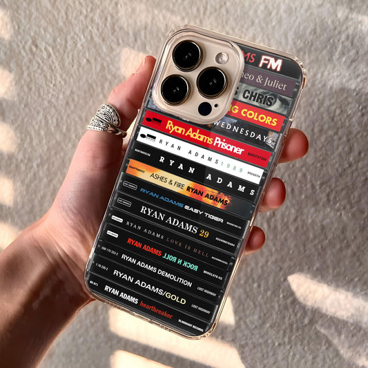 Ryan Adams Albums Cassette Collection Retro Phone Case