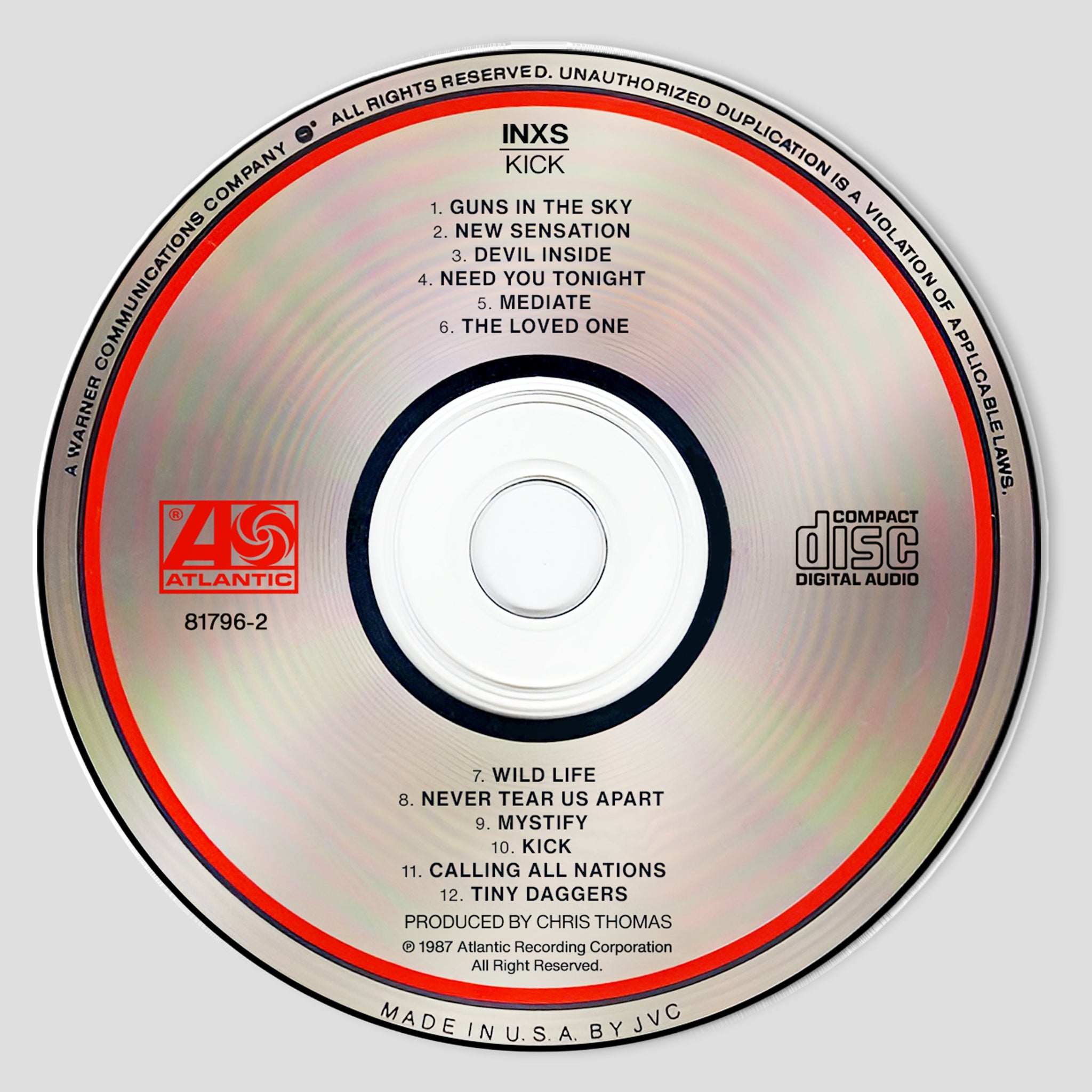 Kick CD Magnetic Phone Grip - INXS