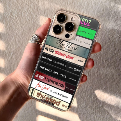 The Used Albums Cassette Collection Retro Phone Case