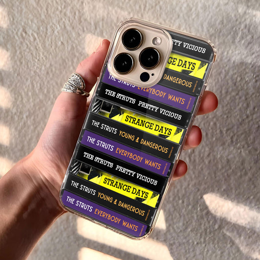 The Struts Albums Cassette Collection Retro Phone Case