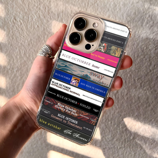 Blue October Albums Cassette Collection Retro Phone Case