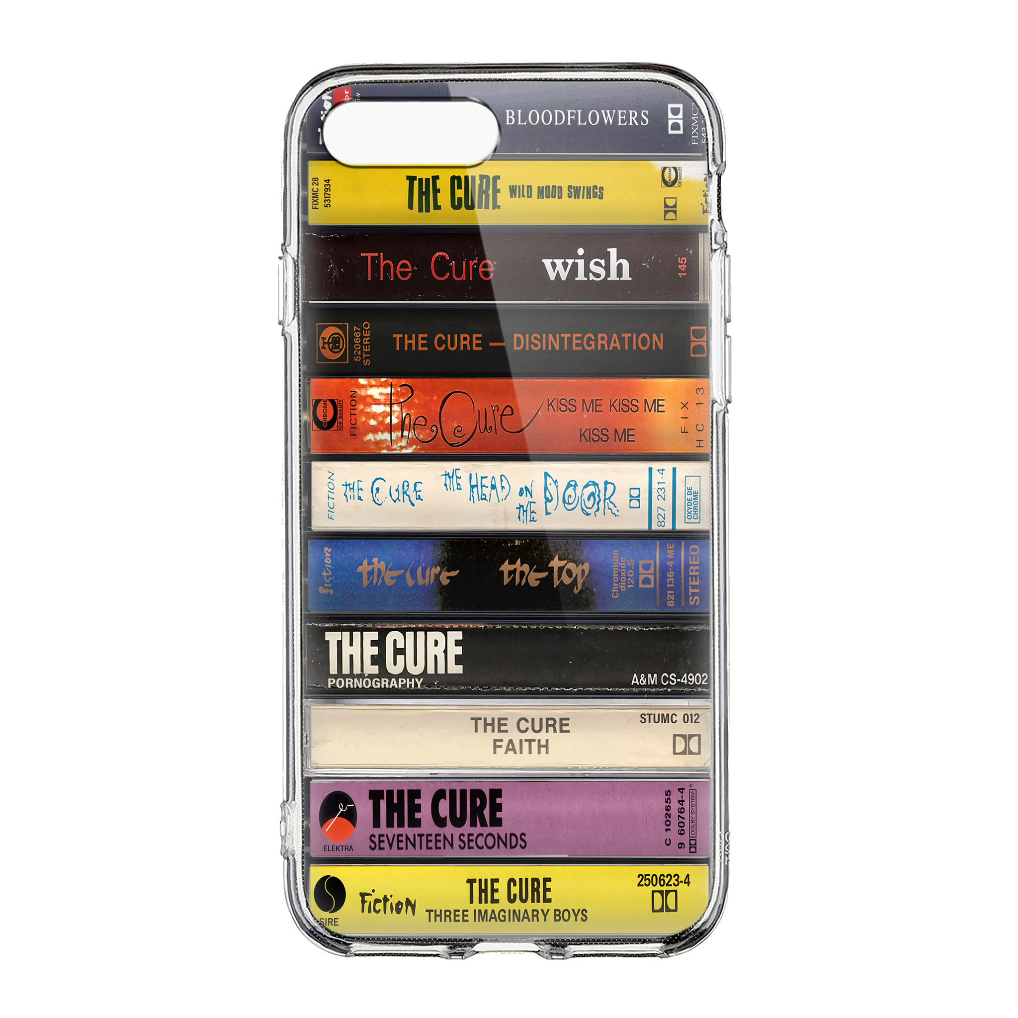 The Cure Albums Cassette Collection Retro MagSafe Phone Case