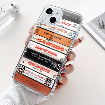 Electric Light Orchestra Albums Cassette Collection Retro Phone Case