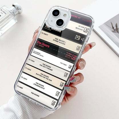 The Doors Albums Cassette Collection Retro Phone Case