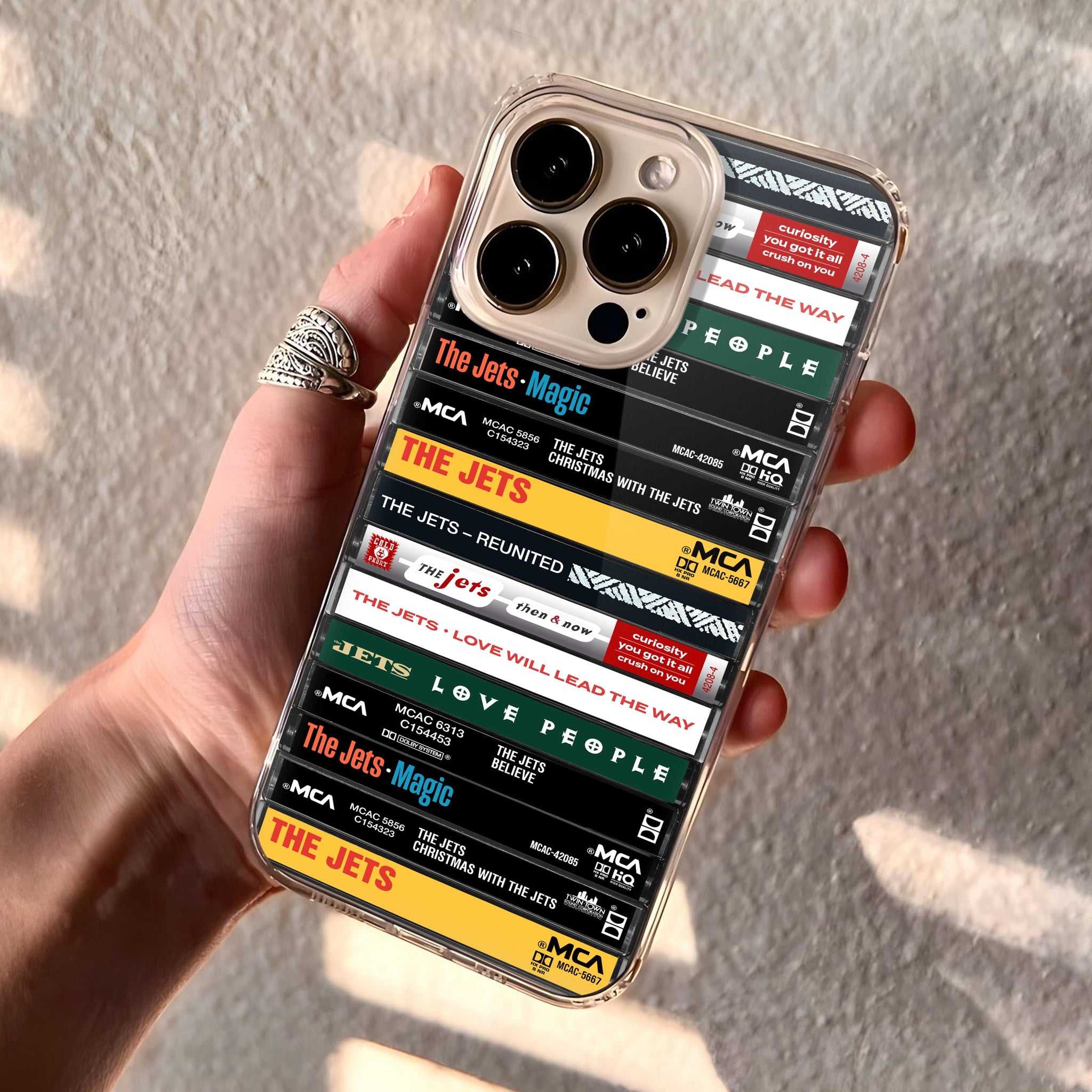 The Jets Albums Cassette Collection Retro Phone Case