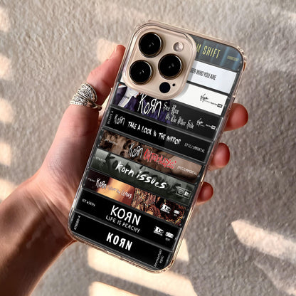 Korn Albums Cassette Collection Retro MagSafe Phone Case