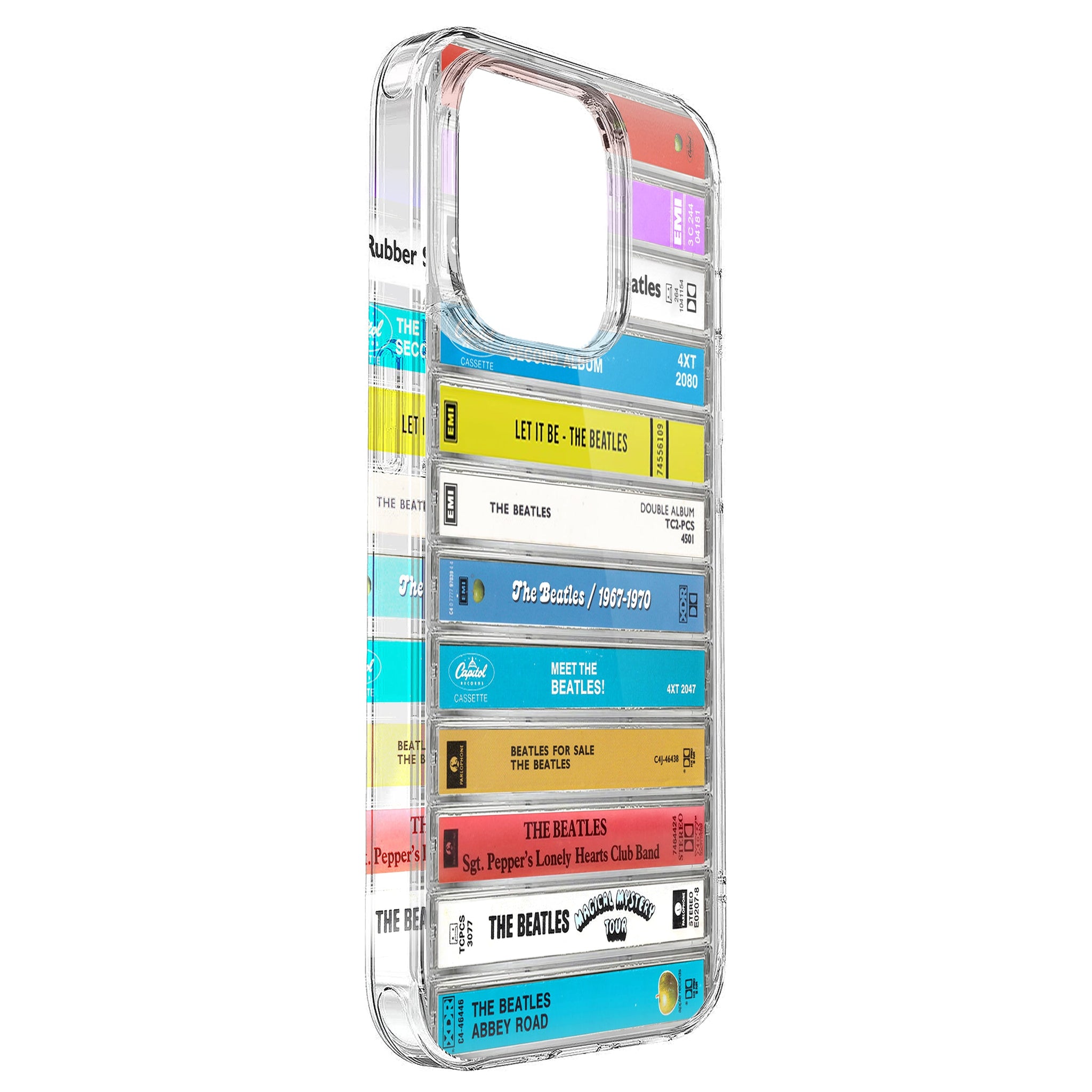 The Beatles Albums Cassette Collection Retro MagSafe Phone Case