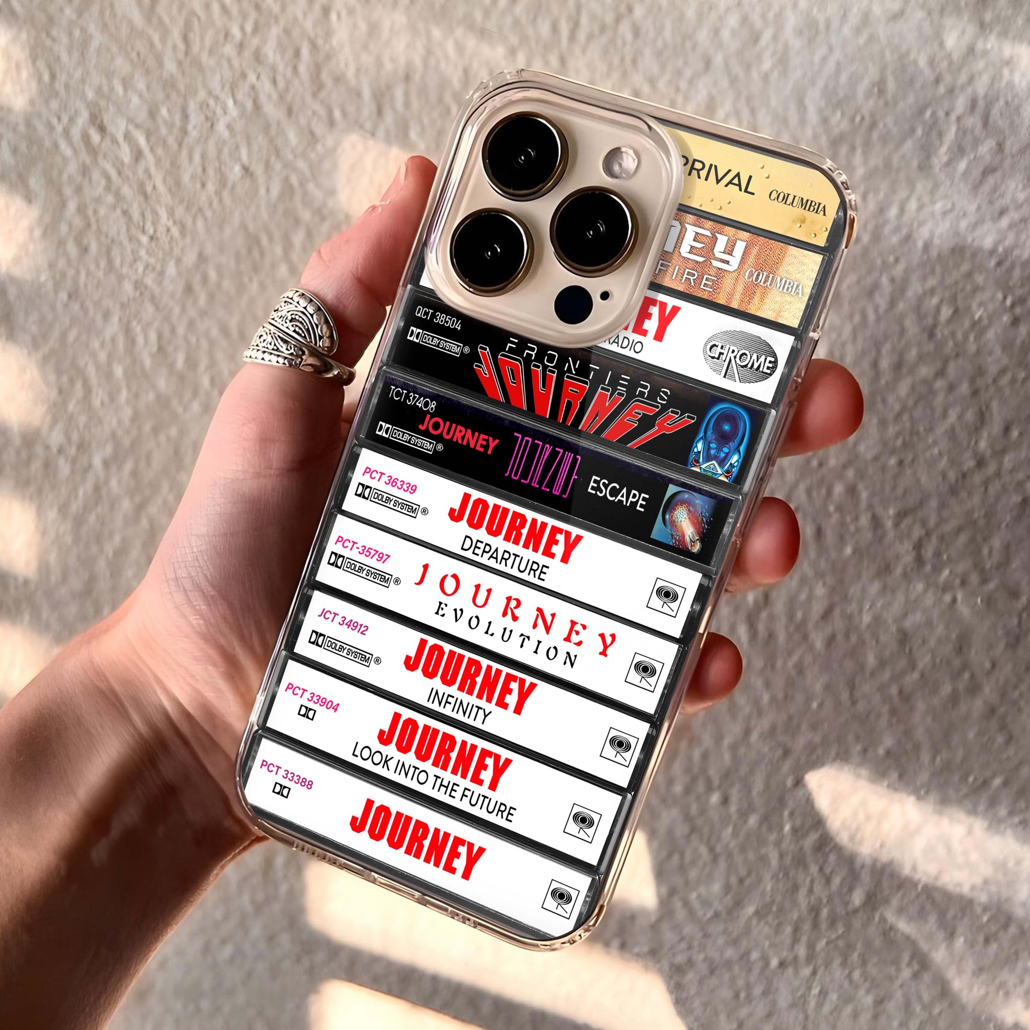 Journey Albums Cassette Collection Retro Phone Case
