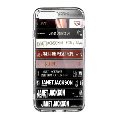 Janet Jackson Albums Cassette Collection Retro MagSafe Phone Case