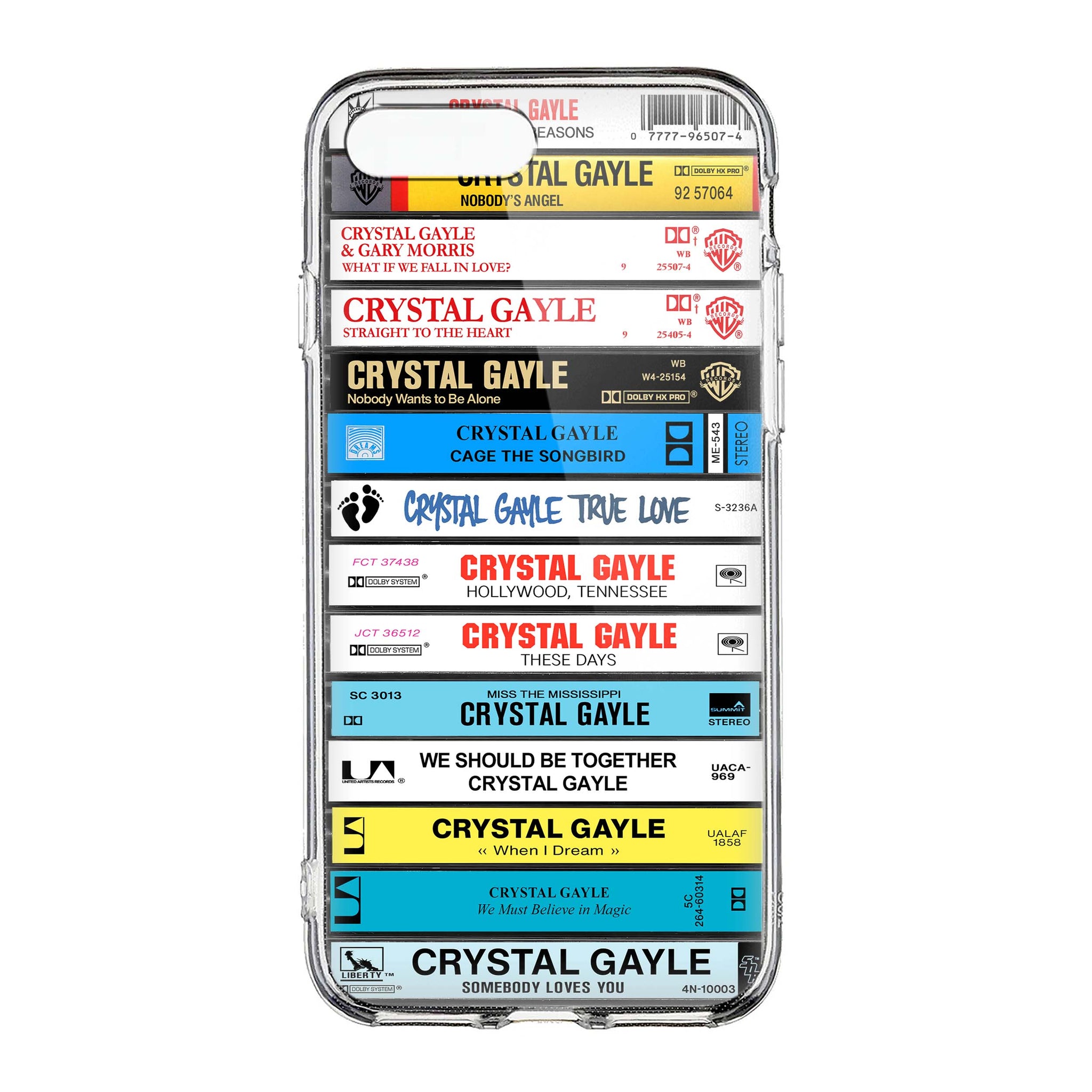 Crystal Gayle Albums Cassette Collection Retro MagSafe Phone Case