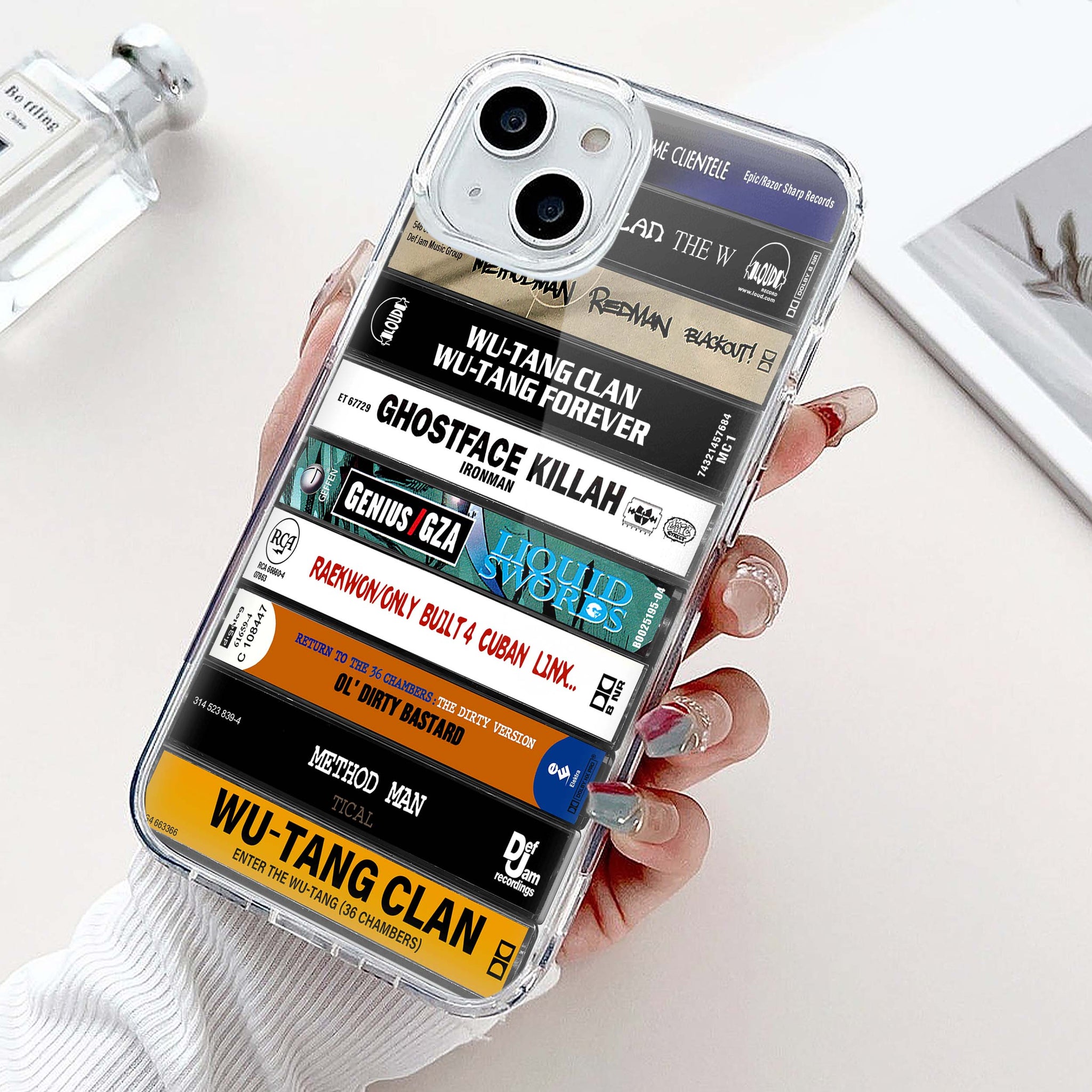 Wu-tang Clan Albums Cassette Collection Retro Phone Case