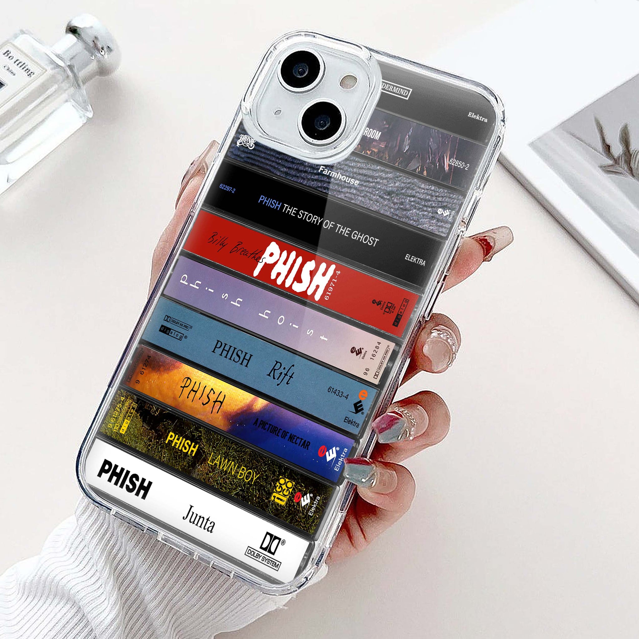 Phish Albums Cassette Collection Retro Phone Case