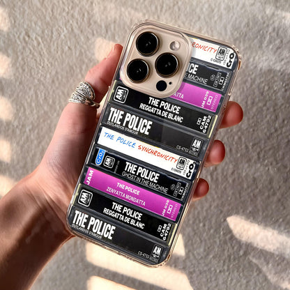 The Police Albums Cassette Collection Retro Phone Case