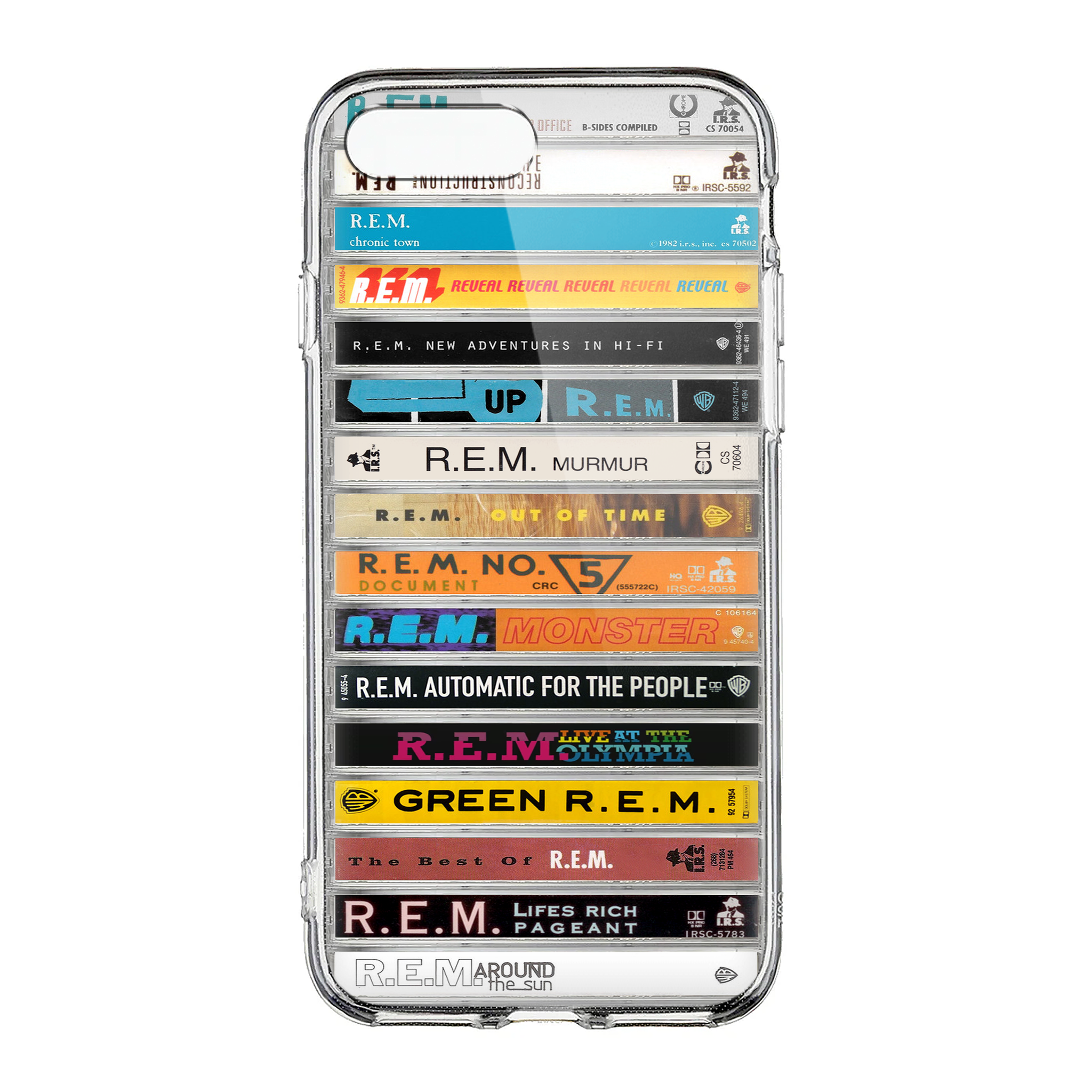 R.E.M Albums Cassette Collection Retro Phone Case