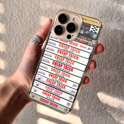 Cheap Trick Albums Cassette Collection Retro Phone Case