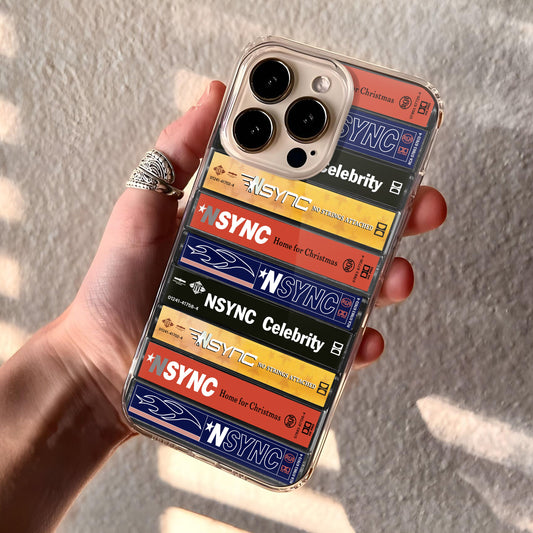 NSYNC Albums Cassette Collection Retro Phone Case