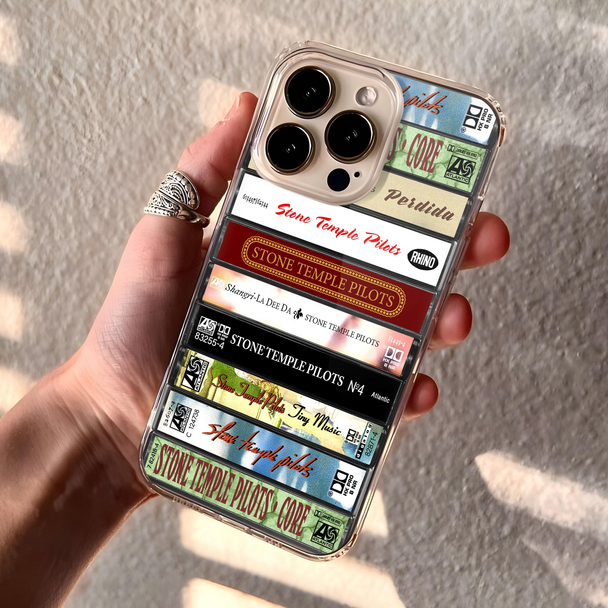Stone Temple Pilots Albums Cassette Collection Retro Phone Case