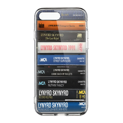 Lynyrd Skynyrd Albums Cassette Collection Retro Phone Case