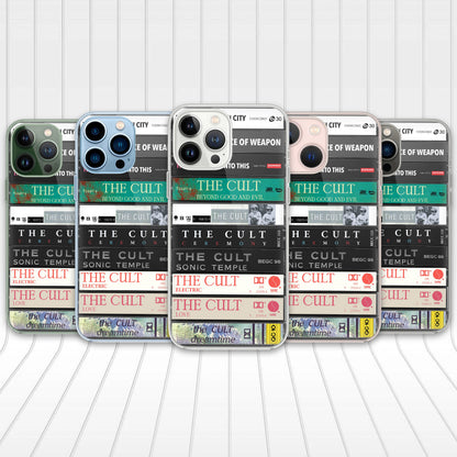 The Cult Albums Cassette Collection Retro Phone Case