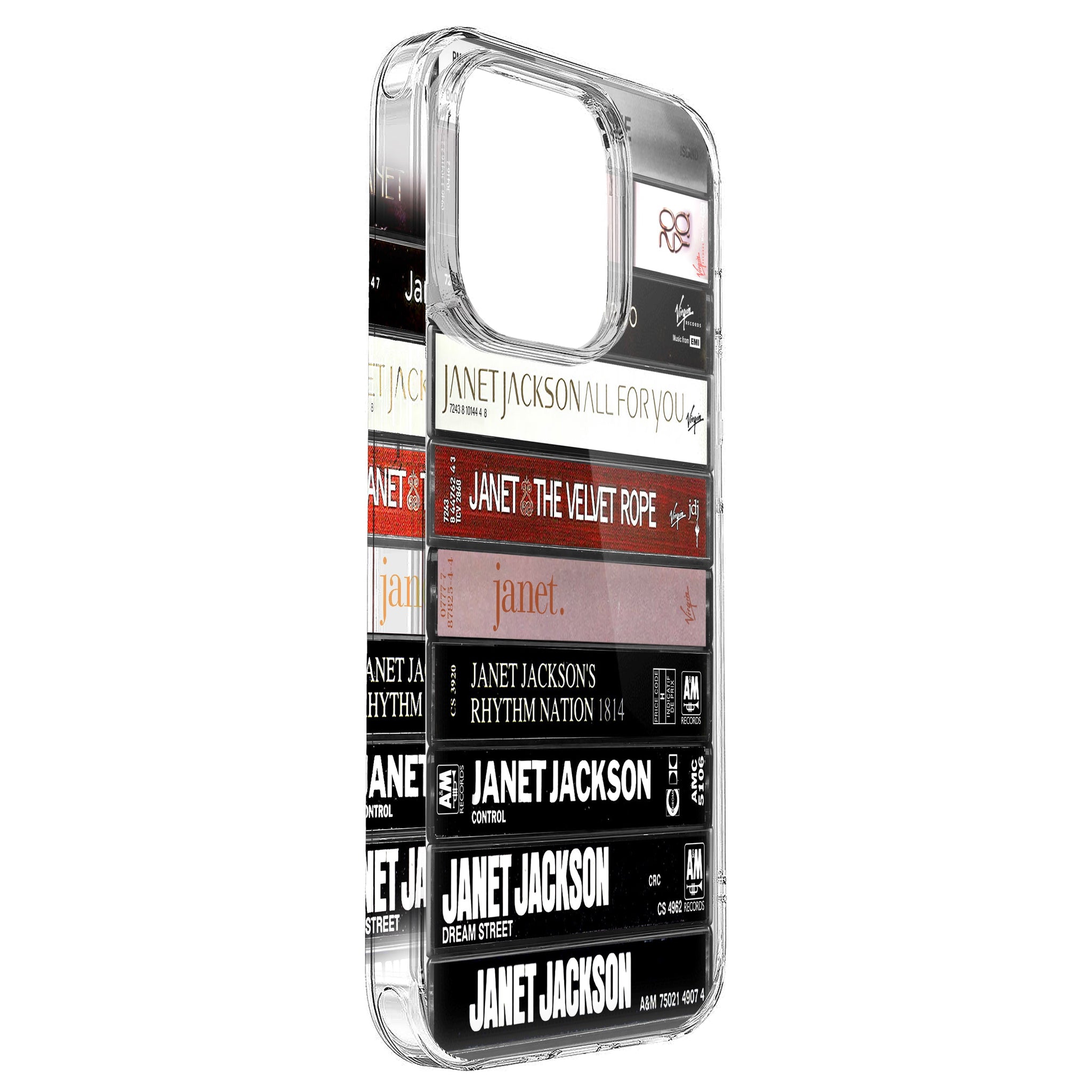 Janet Jackson Albums Cassette Collection Retro MagSafe Phone Case
