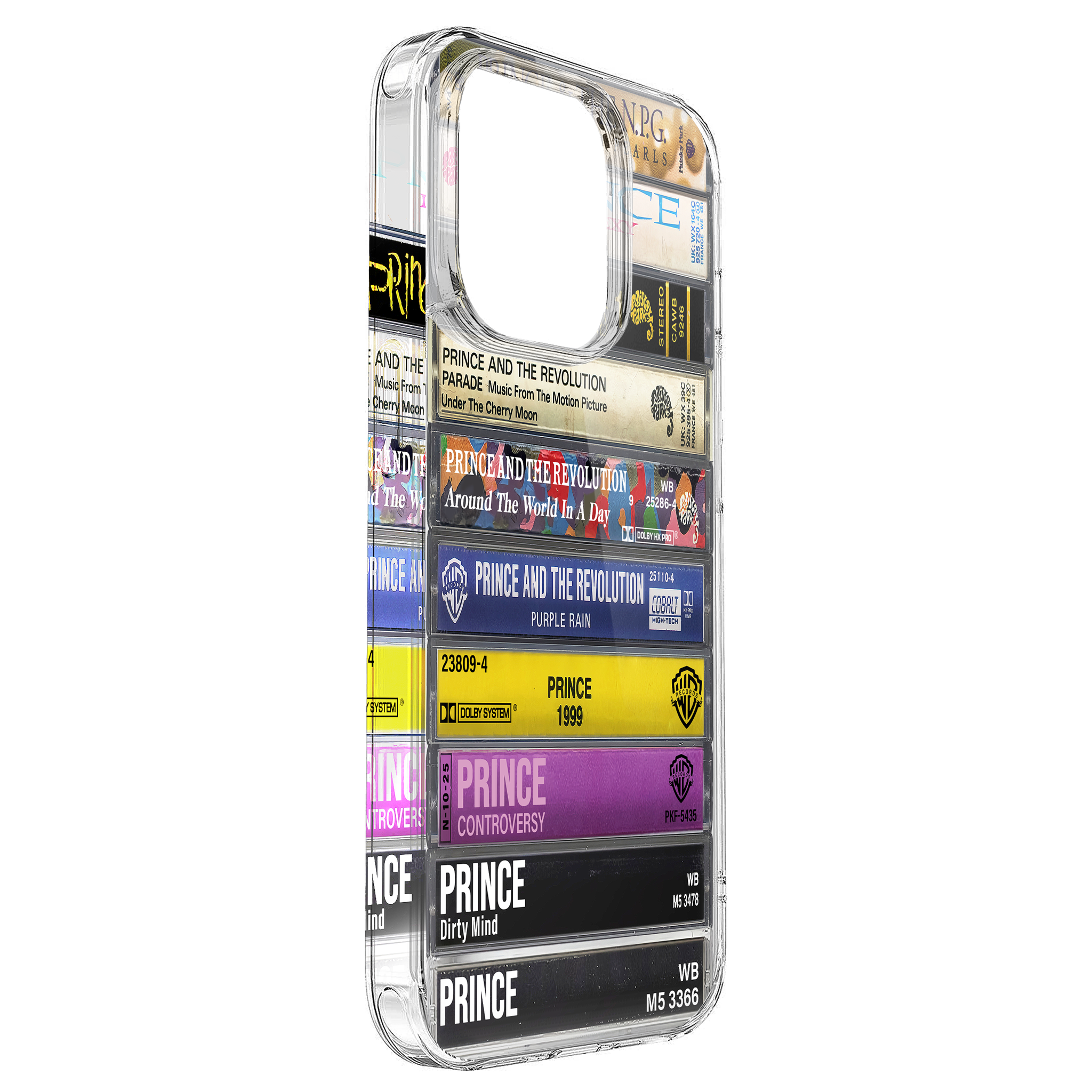 Prince Albums Cassette Collection Retro MagSafe Phone Case