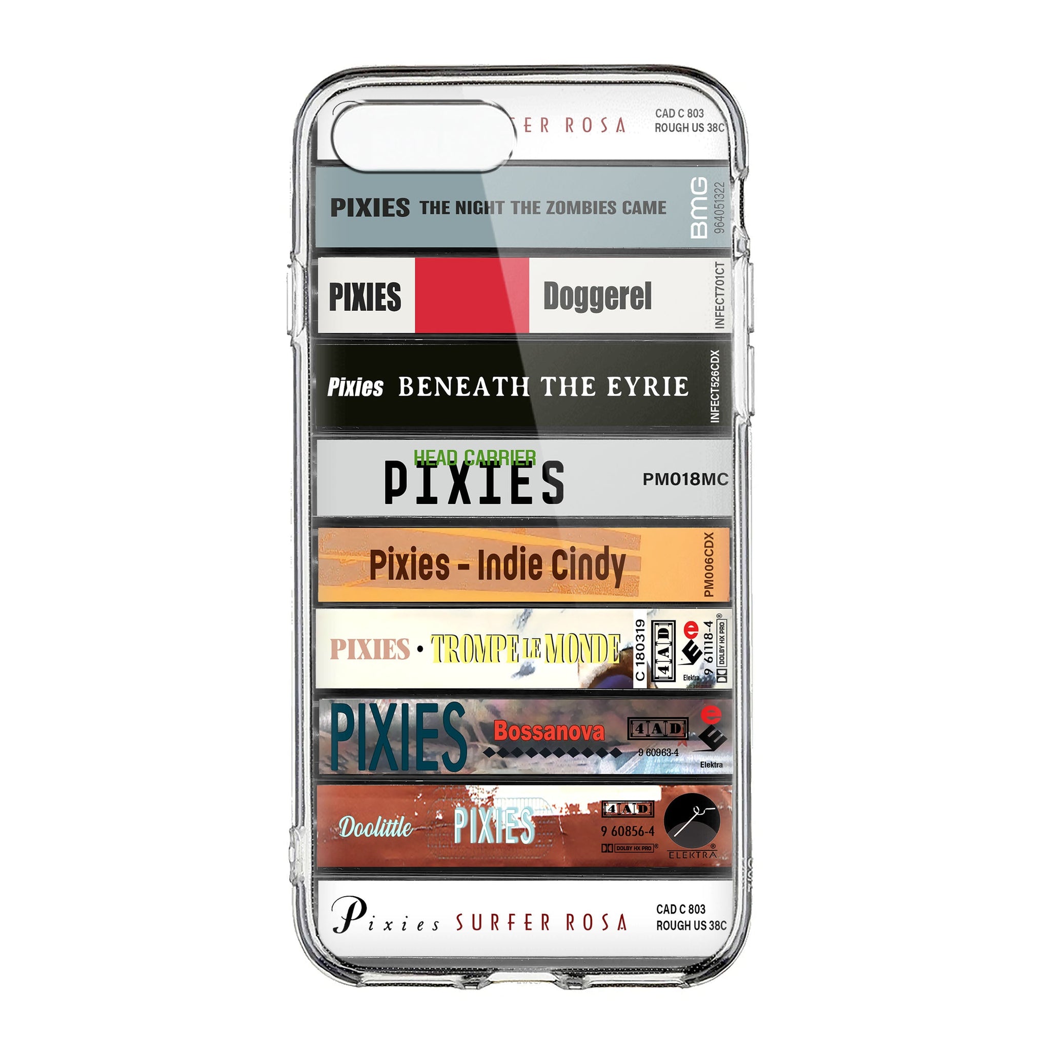 Pixies Albums Cassette Collection Retro Phone Case