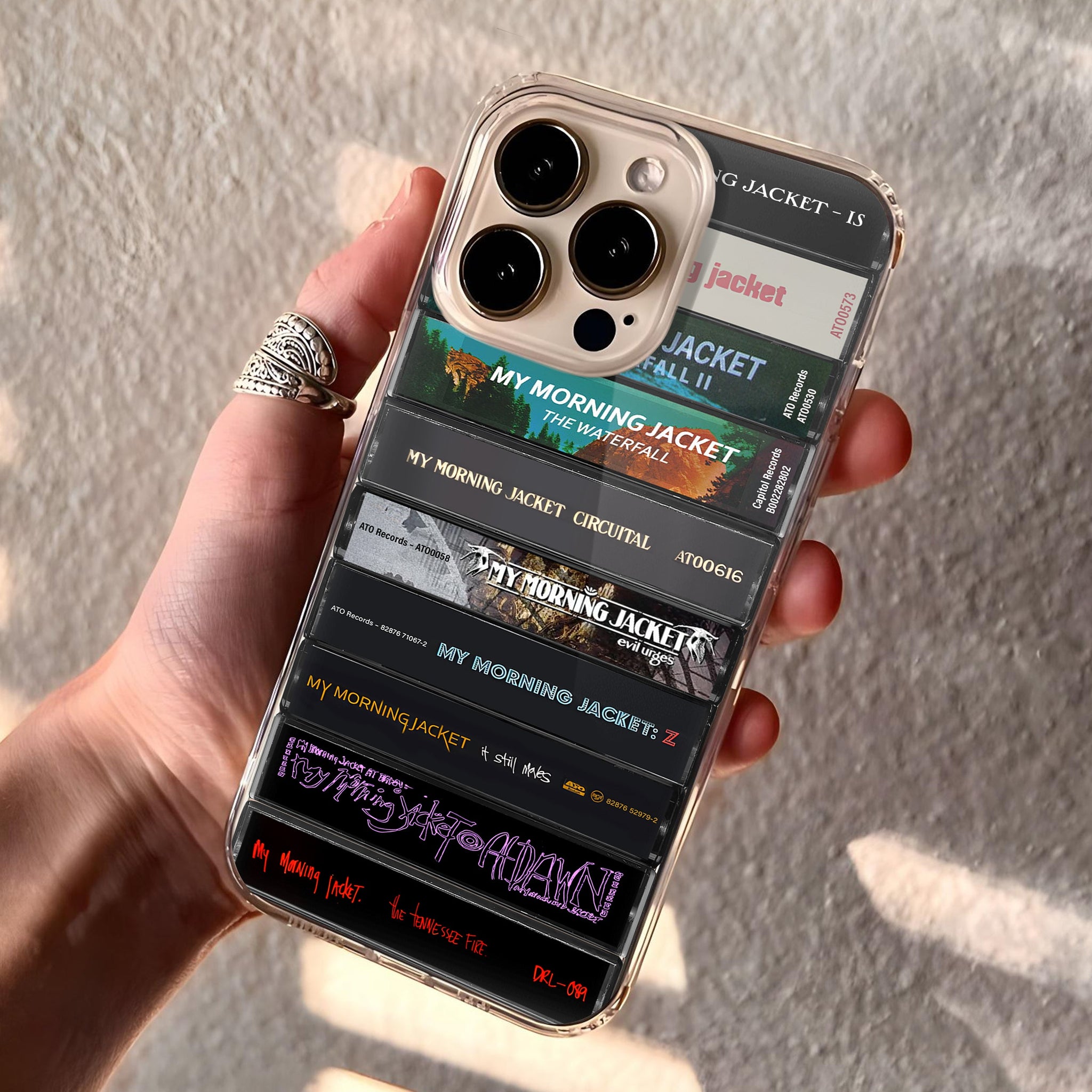 My Morning Jacket Albums Cassette Collection Retro Phone Case