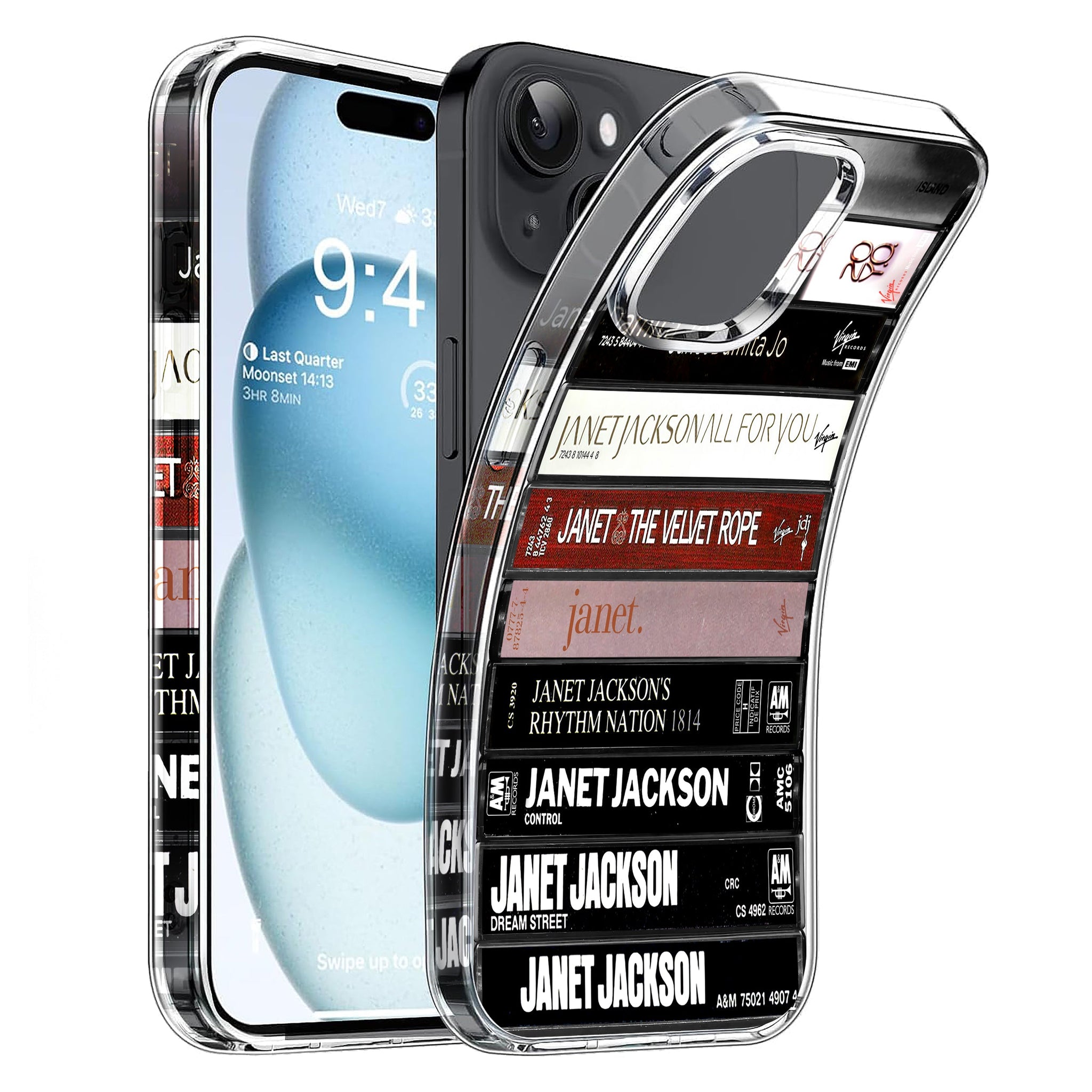 Janet Jackson Albums Cassette Collection Retro MagSafe Phone Case