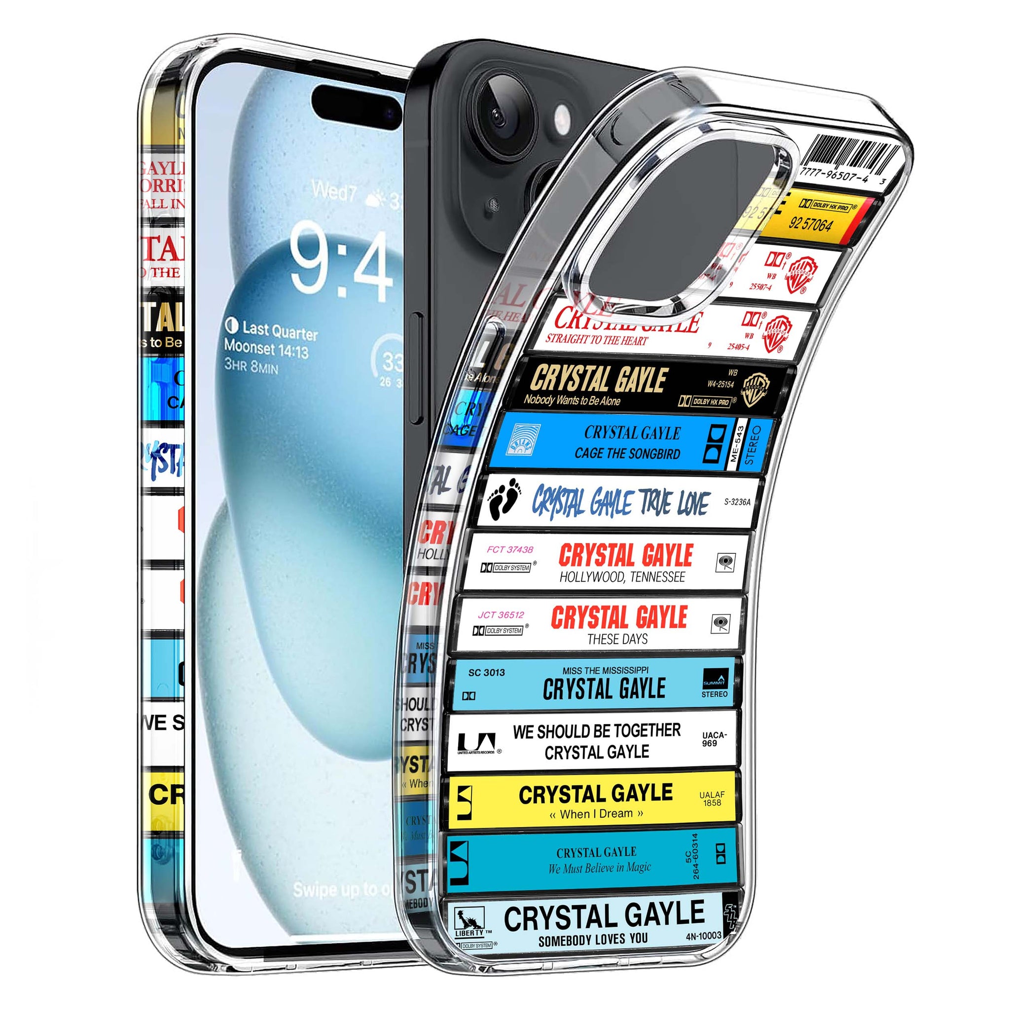Crystal Gayle Albums Cassette Collection Retro MagSafe Phone Case